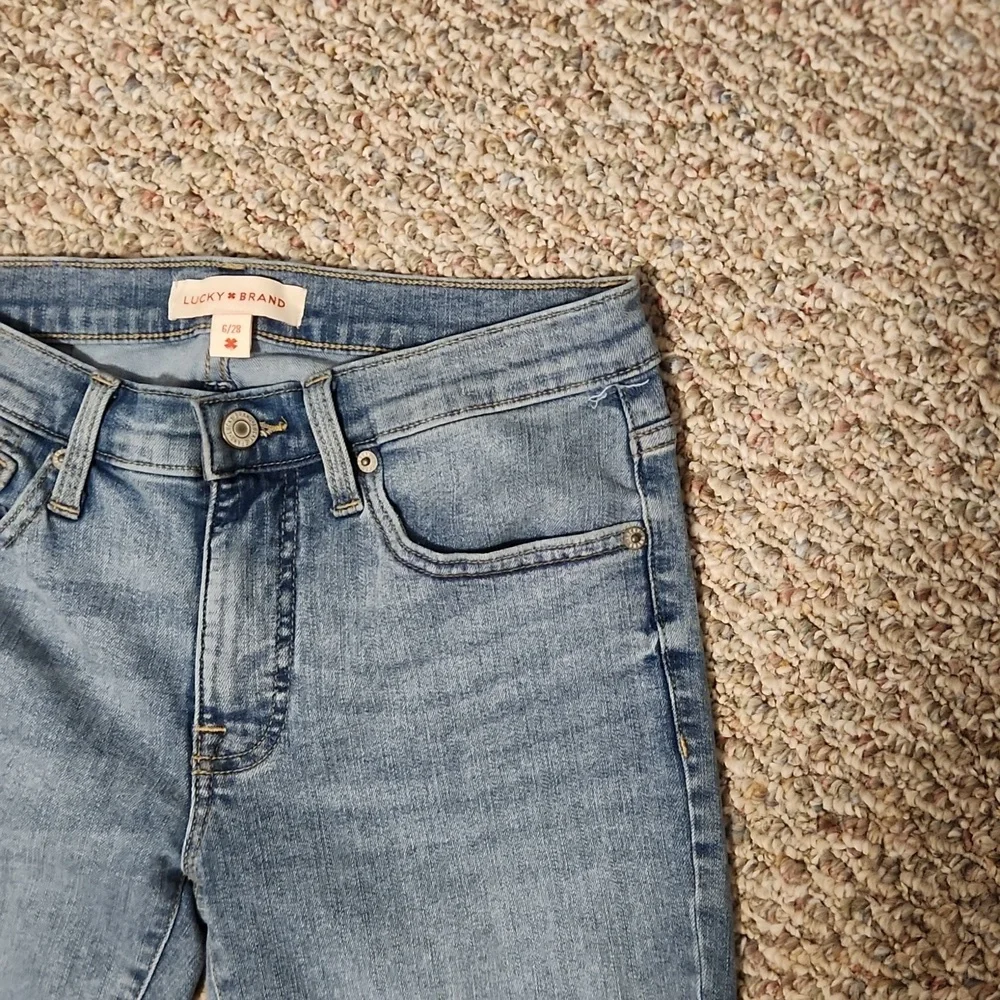 Lucky Brand Ava Mid Rise Skinny Jeans Size: 6/28